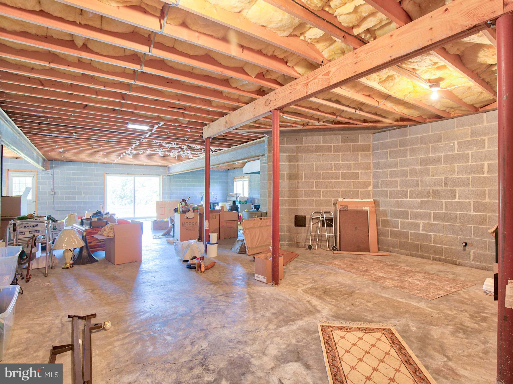 210 Hanging Tree Road Winchester, VA 22603 - Photo 33 of 50 Large unfinished LL w/flue ready for a Wood Stove