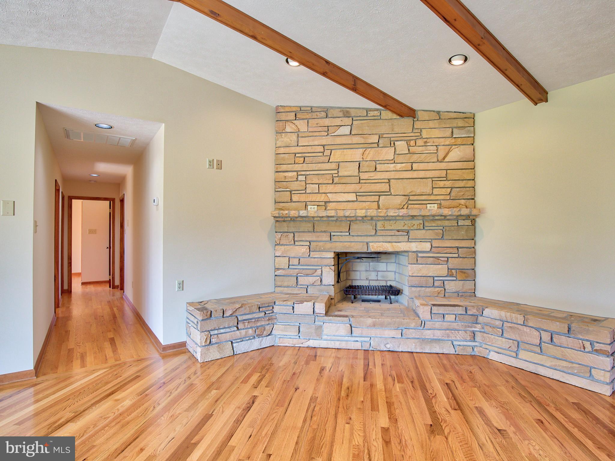 210 Hanging Tree Road Winchester, VA 22603 - Photo 5 of 50 Beautiful Flagstone Fireplace is a show piece