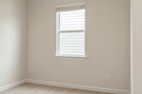 a small space with a window