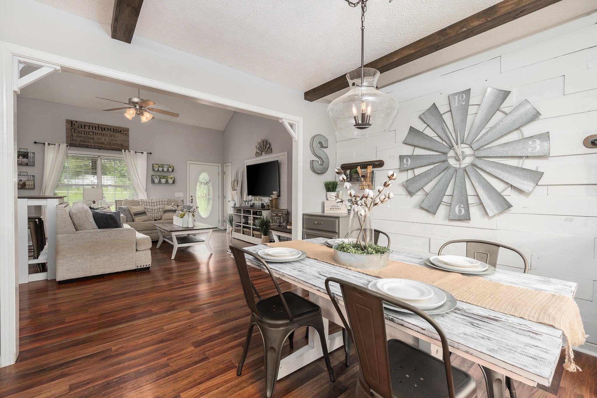 2964 Riley Creek Road Normandy, TN 37360 - Photo 7 of 18 a dining room with furniture and wooden floor