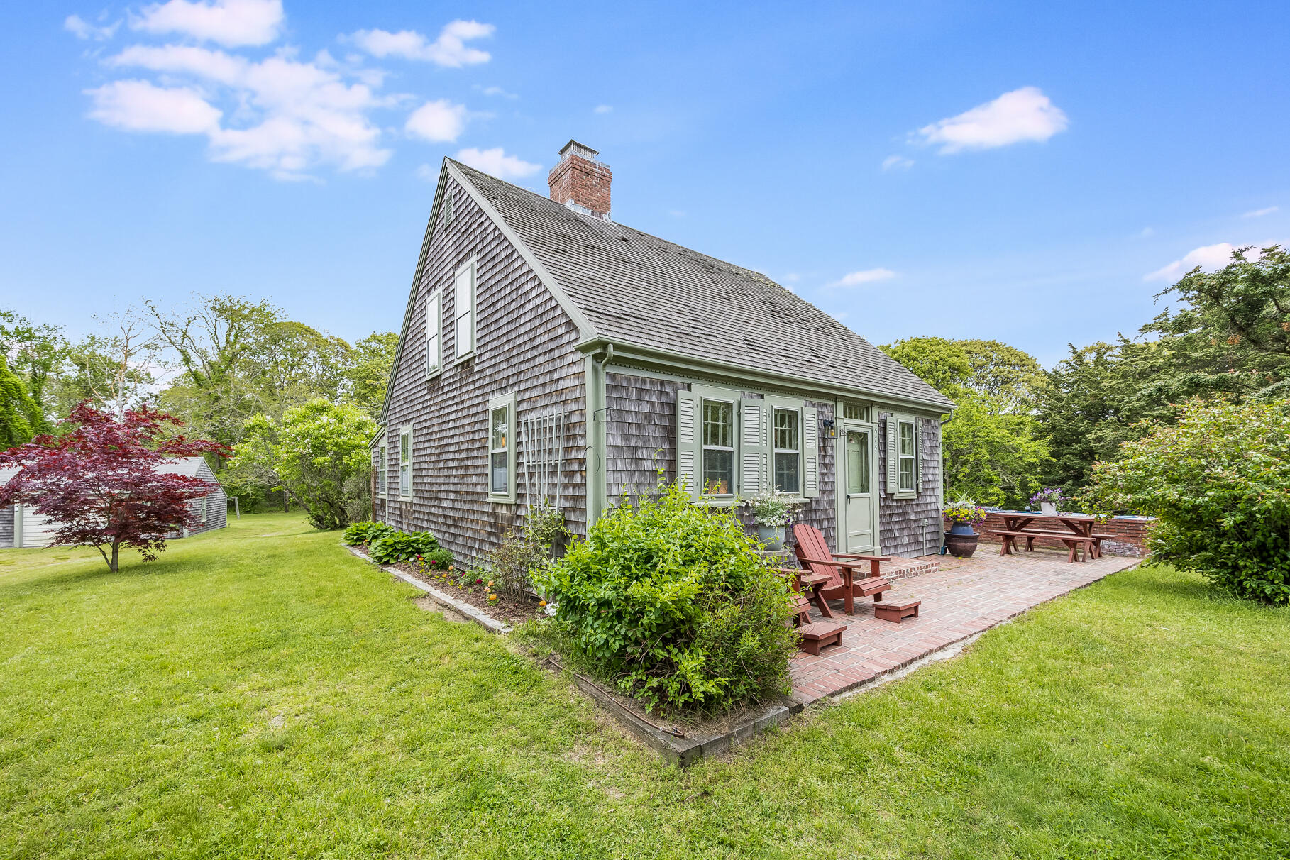 575 Nauset Road Eastham, MA 02642 - Photo 15 of 68 a view of backyard of house with green space