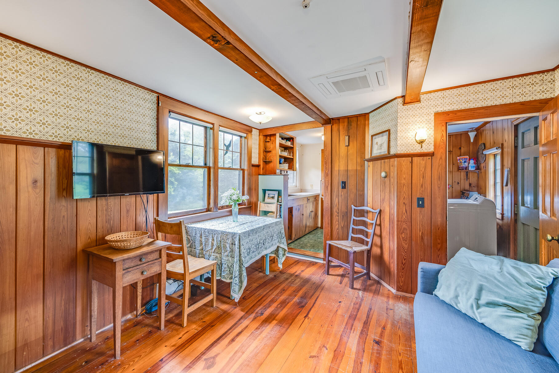 575 Nauset Road Eastham, MA 02642 - Photo 35 of 68 a living room with furniture and a wooden floor