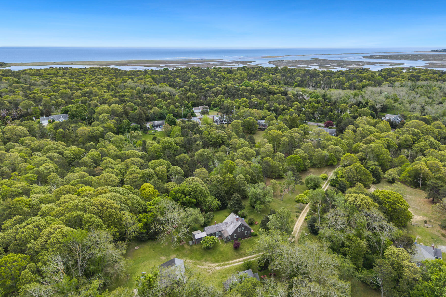 575 Nauset Road Eastham, MA 02642 - Photo 59 of 68 a view of a field with an ocean