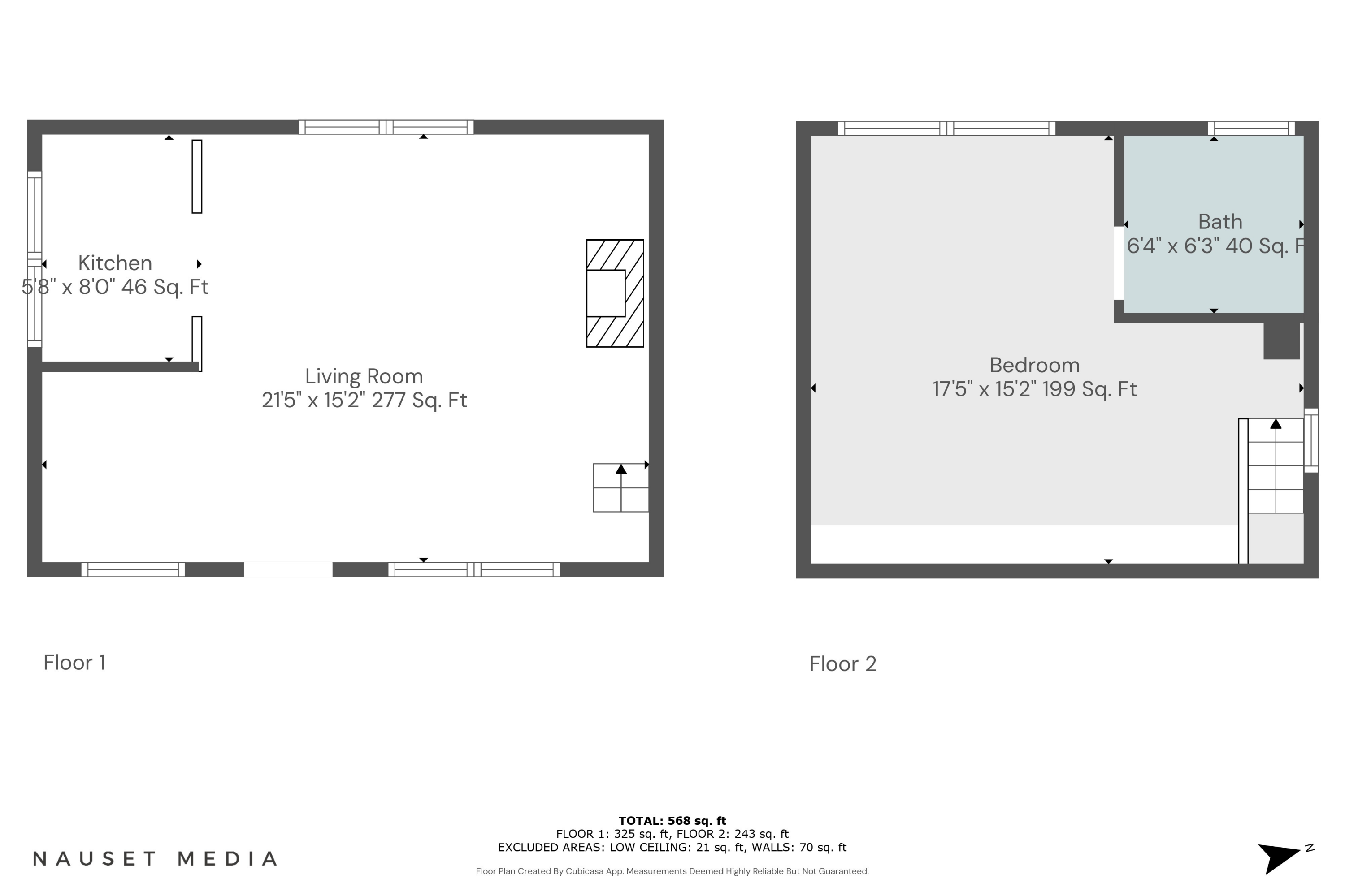 575 Nauset Road Eastham, MA 02642 - Photo 68 of 68 Guest Cottage Floor Plan