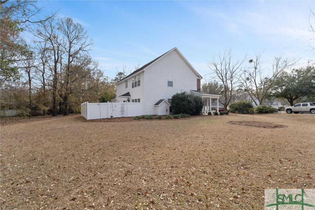 116 Creekside Drive Pooler, GA 31322 - Photo 13 of 16 Enjoy a large yard over half an acre, complete "S