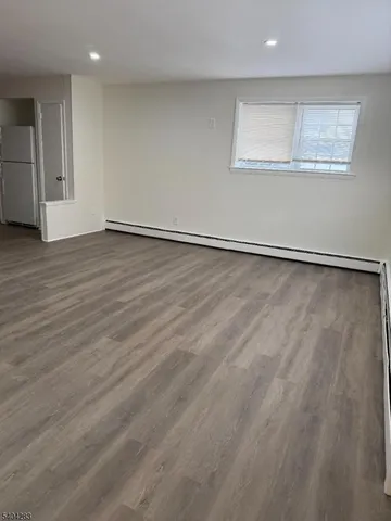 a view of a house with a snow in front of house