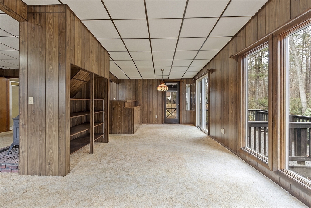 7 Hickory Lane Lunenburg, MA 01462 - Photo 24 of 40 a view of empty room with an empty space and windows