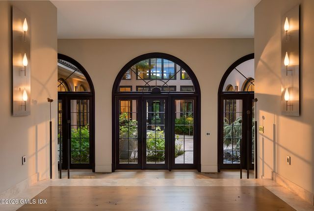 a view of two couches in the patio