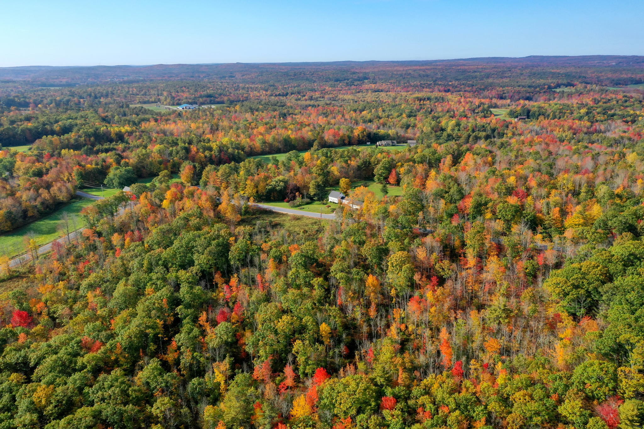 697 Stevenstown Road Litchfield, ME 04350 - Photo 48 of 59 View from above