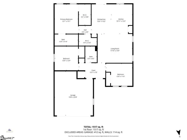 $2,195 | 1130 Bulrush Drive, Woodruff, SC 29388
