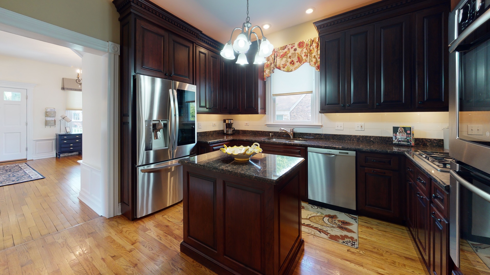 349 Downing Road Riverside, IL 60546 - Photo 14 of 47 a kitchen with a sink stove and refrigerator