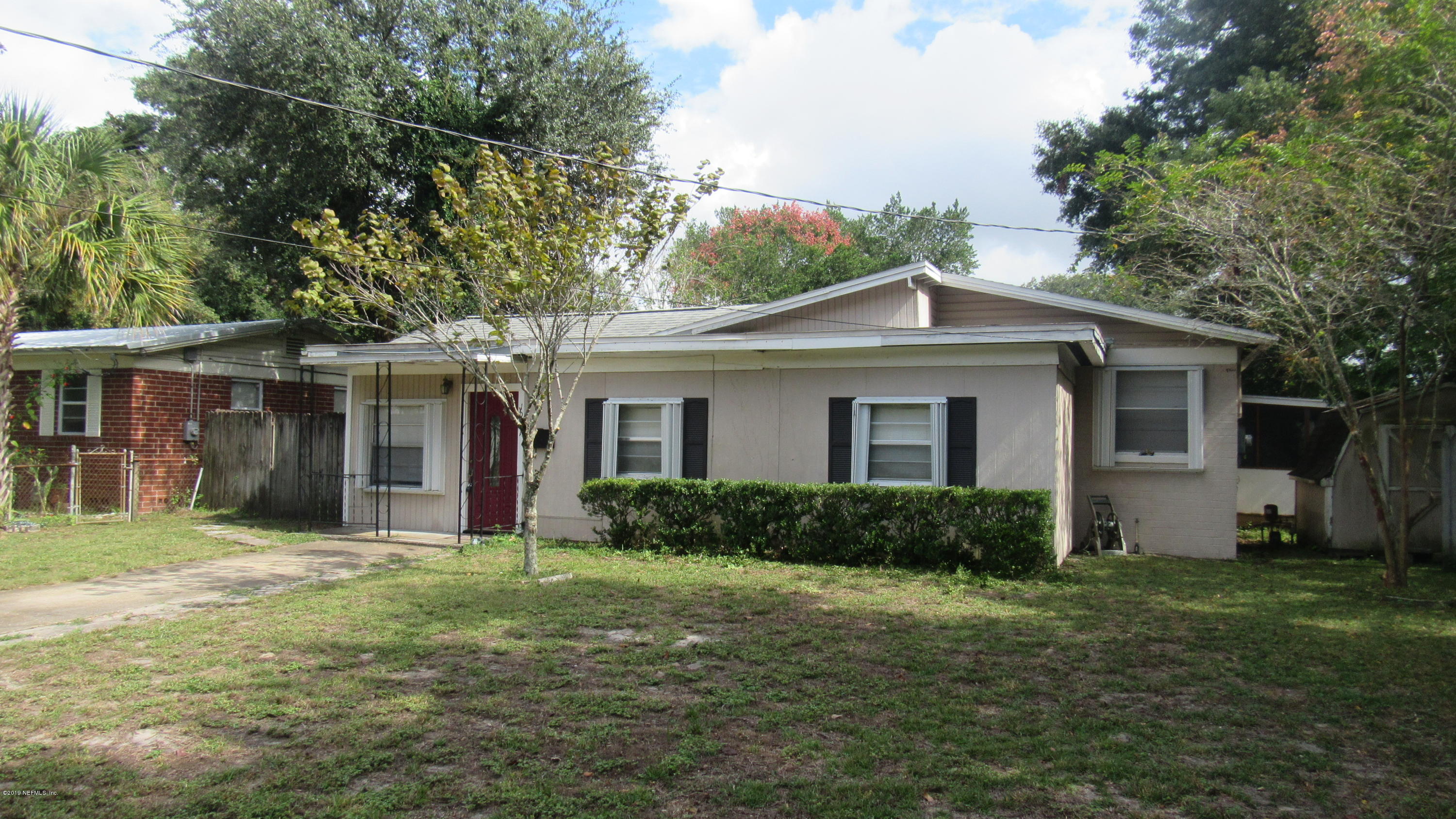 1911 Ector Road Jacksonville, FL 32211 - Photo 24 of 24 Front View of Ector with Yard 1