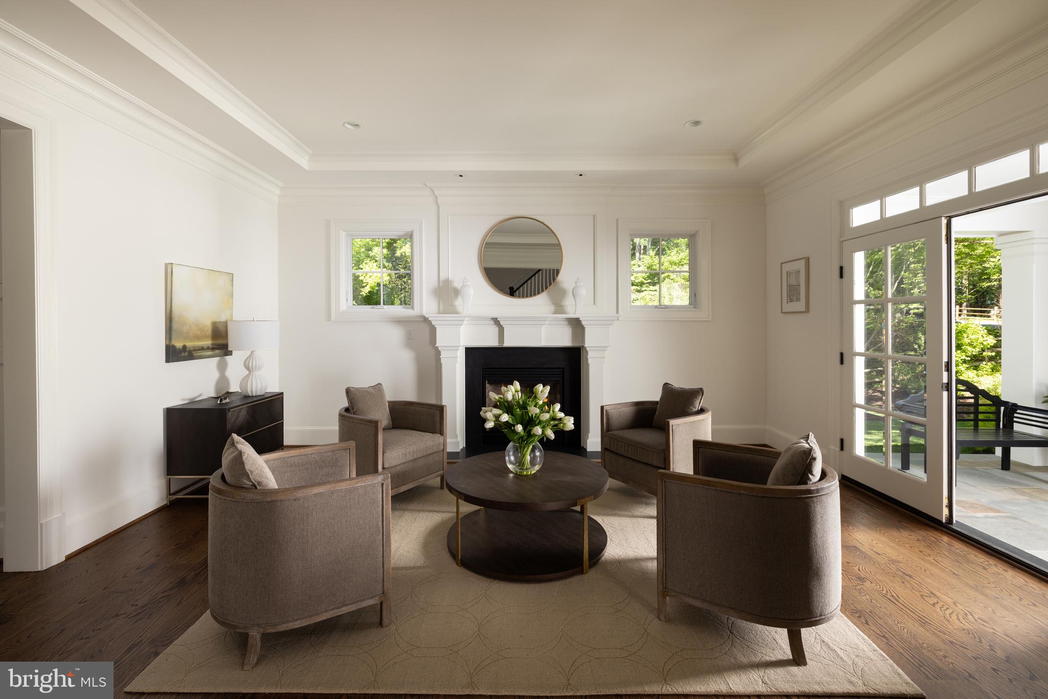 6719 Wemberly Way McLean, VA 22101 - Photo 6 of 50 Formal living with refined detailing
