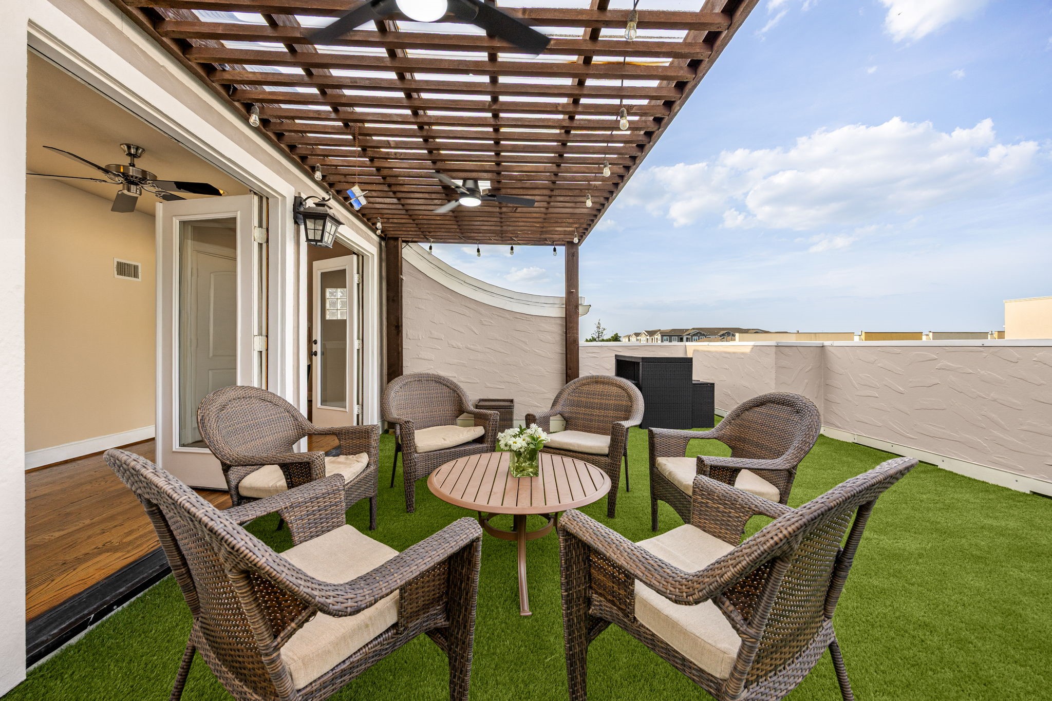 821 Lester Street Houston, TX 77007 - Photo 3 of 44 This home is a treat, location, private rooftop, ample spaces, home office and inside a vibrant community with its own garden and park.