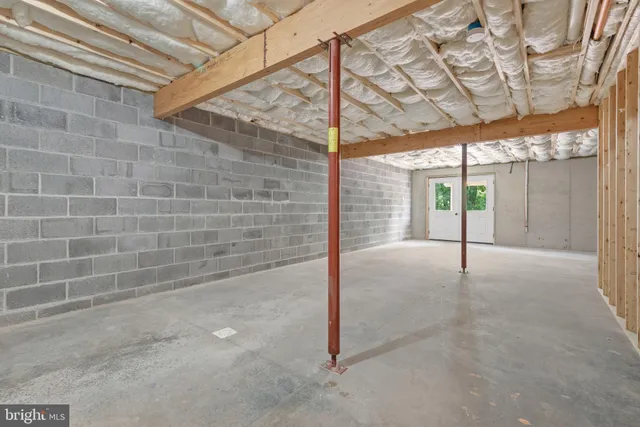 a view of a room with sliding glass door