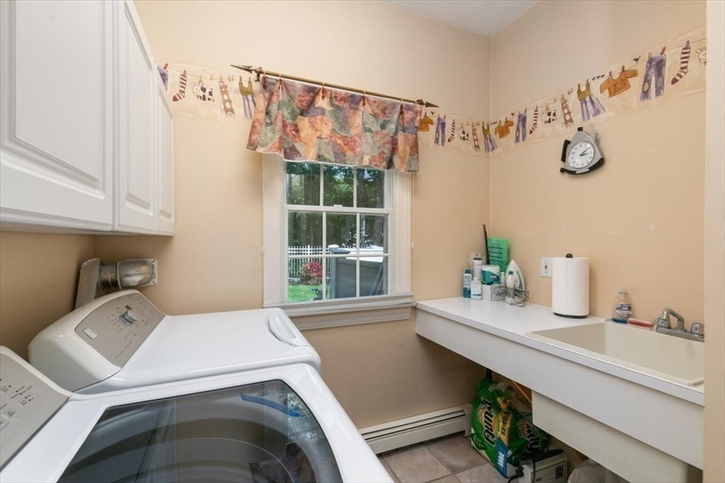9 Perley Lane Boxford, MA 01921 - Photo 24 of 41 a utility room with a window dryer and washer