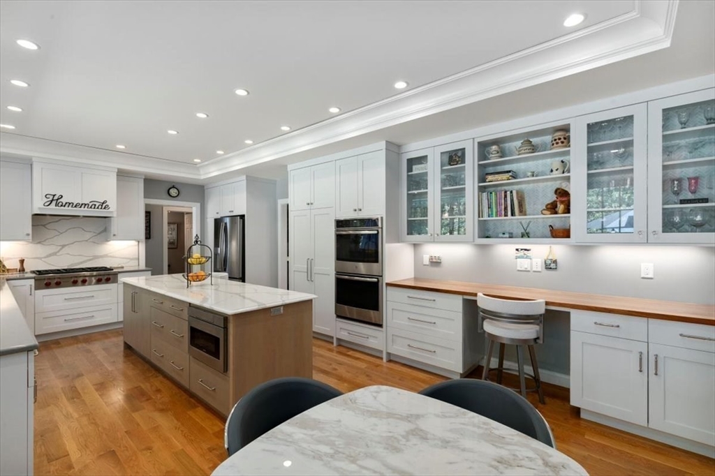 9 Perley Lane Boxford, MA 01921 - Photo 9 of 41 a kitchen with a sink stove and refrigerator