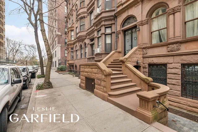 a view of a building with a bench