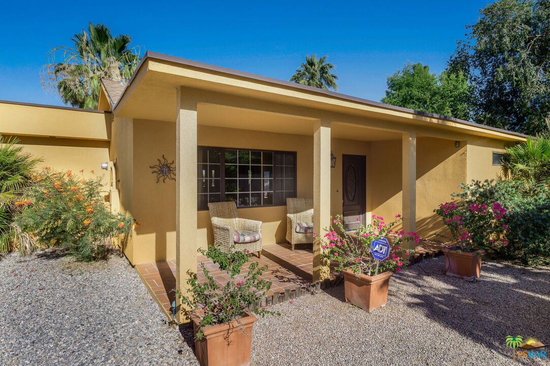 38851 Nielson Road Rancho Mirage, CA 92270 - Photo 33 of 50 a front view of a house having patio