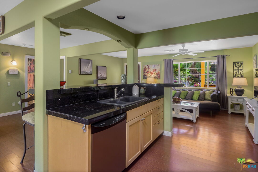 38851 Nielson Road Rancho Mirage, CA 92270 - Photo 36 of 50 a large white kitchen with a large window
