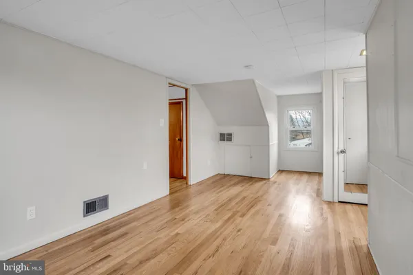 wooden floor in an empty room
