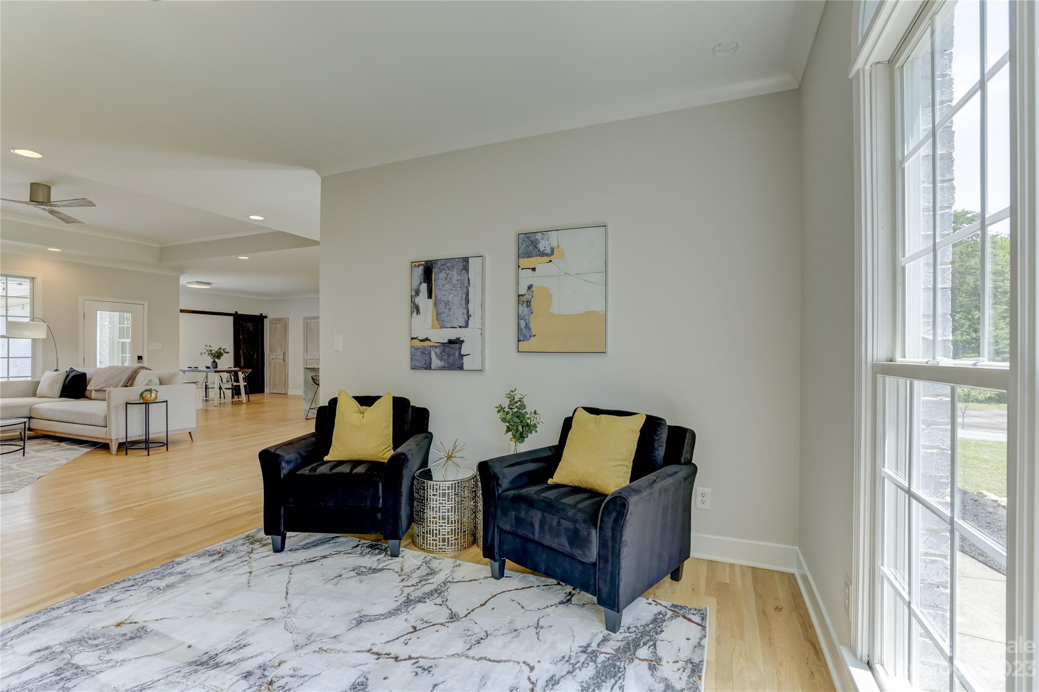 2354 Vineyard Road Fort Mill, SC 29708 - Photo 13 of 48 a living room with furniture and a large window