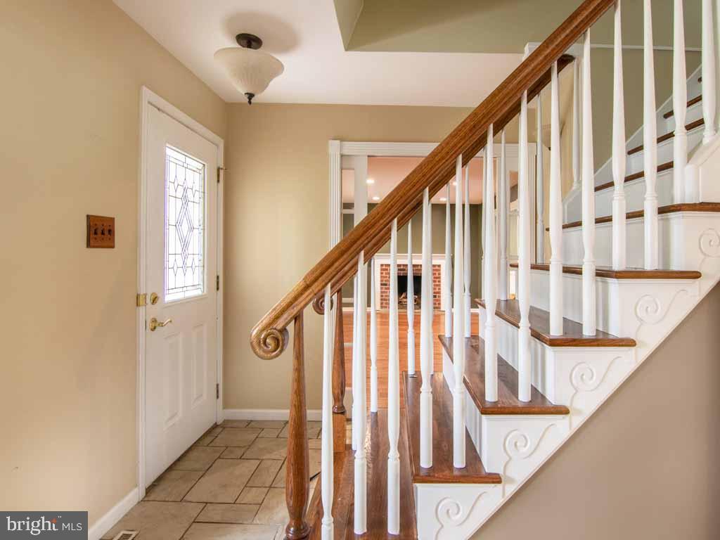 315 Saly Road Yardley, PA 19067 - Photo 15 of 43 Beautiful wooden staircase in the foyer
