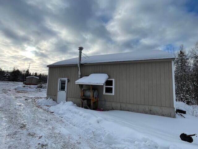 163 Blacks Woods Road Cherryfield, ME 04622 - Photo 13 of 14 garage side w/entrance