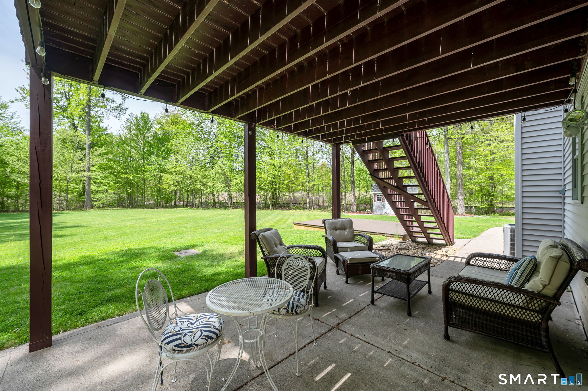 1001 Suffield Street Suffield, CT 06078 - Photo 25 of 30 a view of yard with patio