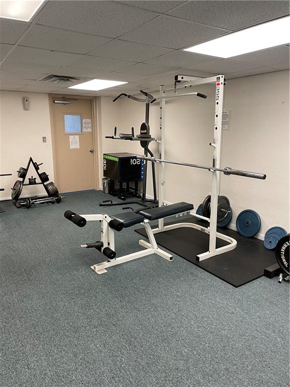 740 South Federal Highway, Unit 312 Pompano Beach, FL 33062 - Photo 31 of 43 a view of a room with gym equipment