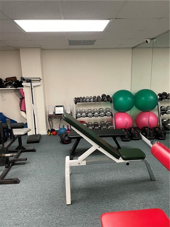 740 South Federal Highway, Unit 312 Pompano Beach, FL 33062 - Photo 32 of 43 a room with gym equipment
