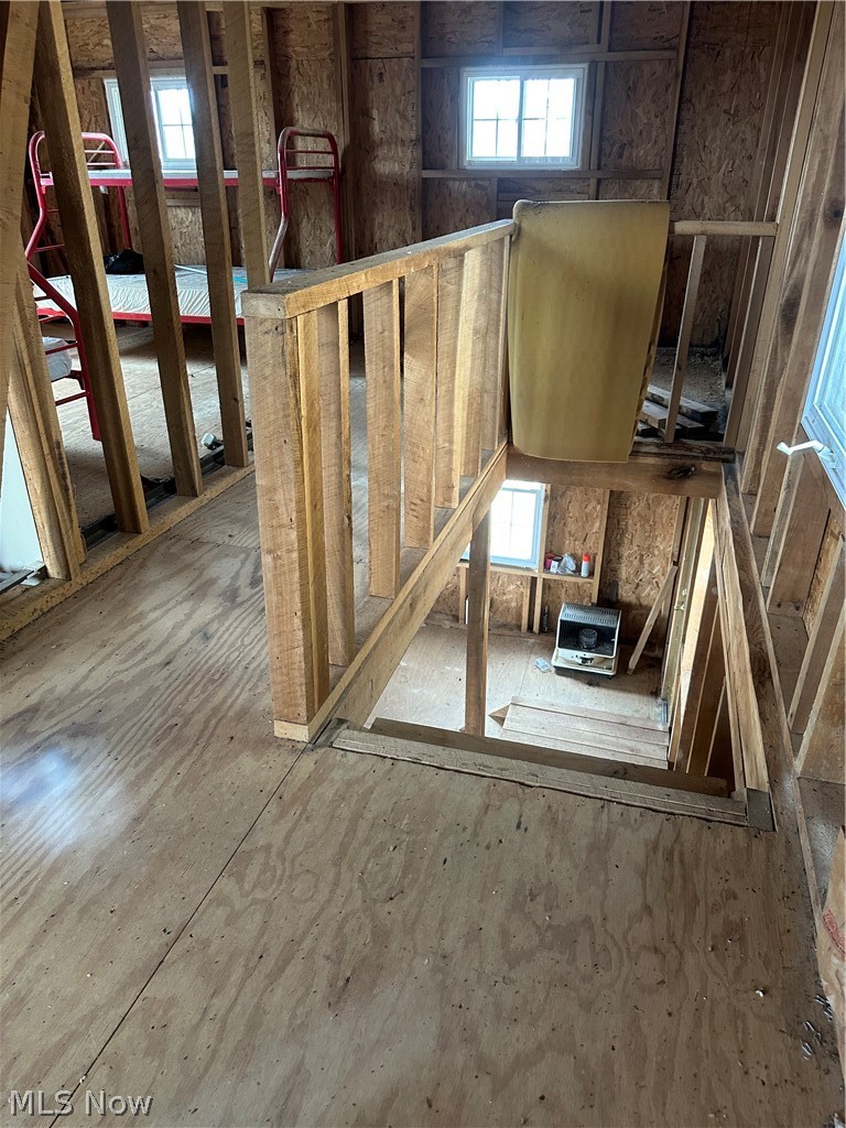 44800 Jim Stimpert Road Lewisville, OH 43754 - Photo 13 of 49 Upstairs with stair way leading downstairs.