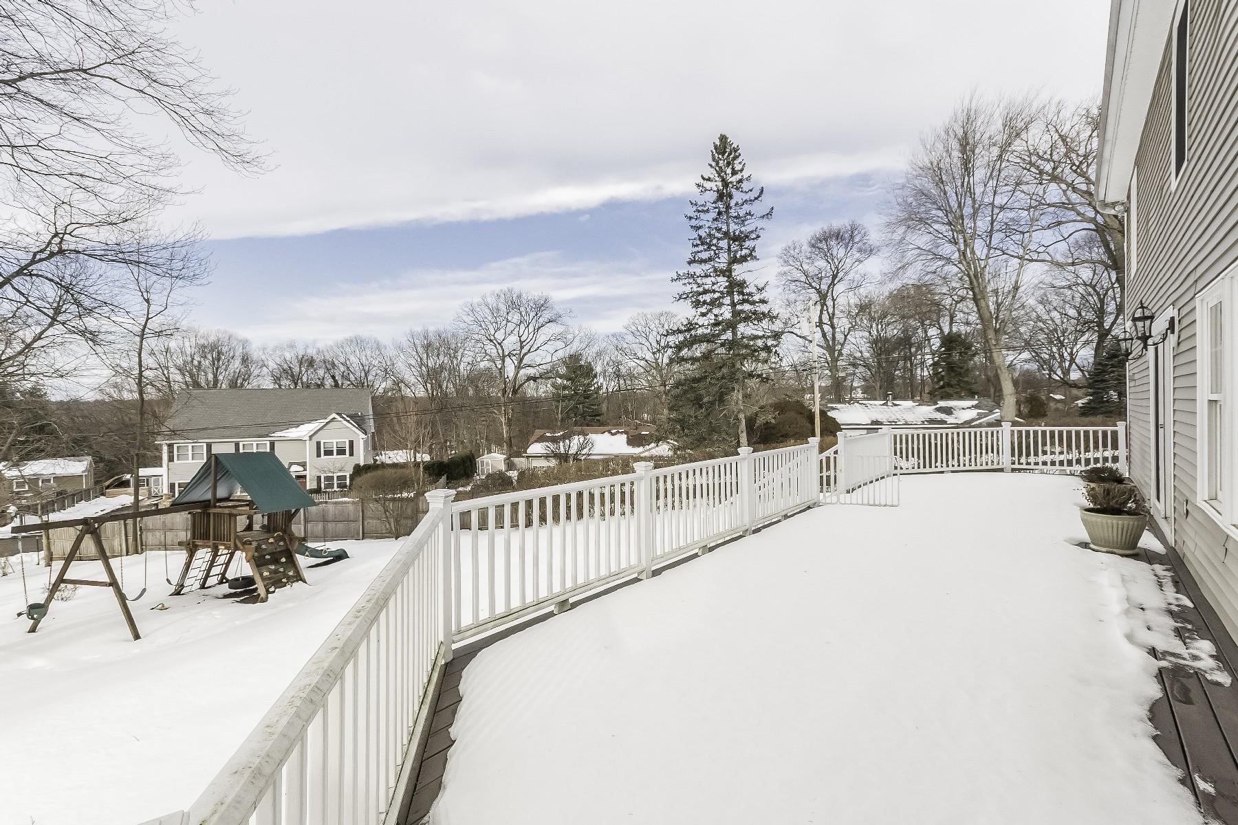 2 Tod Road Norwalk, CT 06851 - Photo 23 of 26 a view of a balcony with a bench