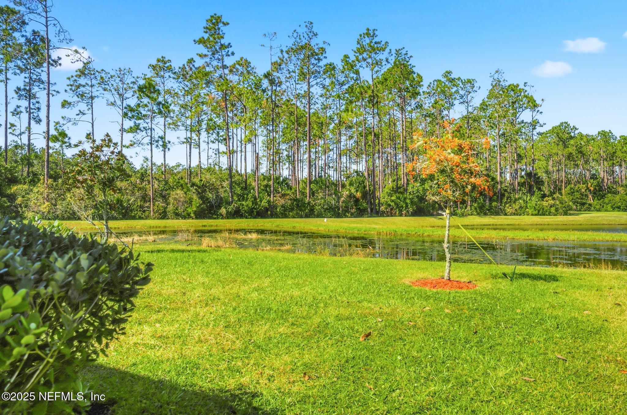 83 Hummingbird Court Palm Coast, FL 32164 - Photo 59 of 70 a view of a golf course with a lake
