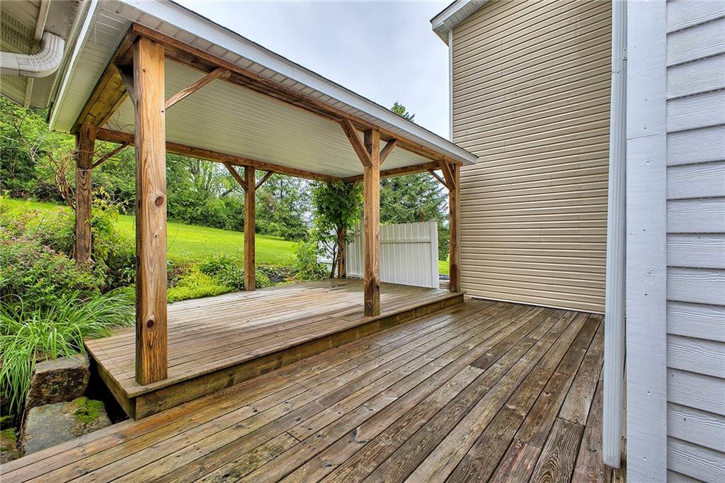2116 Spaulding Road Clymer, PA 15728 - Photo 42 of 50 Deck area look at back yard