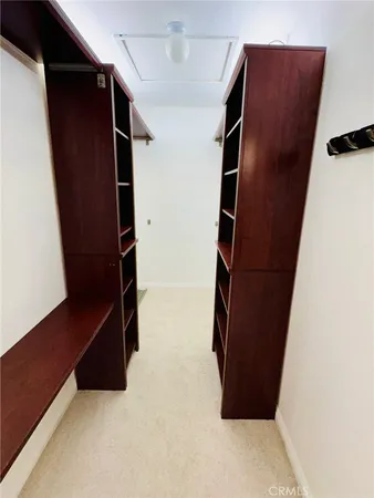 a view of walk in closet