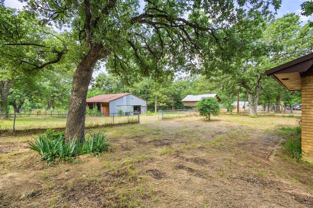 5994 Fm 1753 Denison, TX 75021 - Photo 31 of 34 a view of a yard with plants and trees