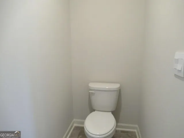 a close view of closet