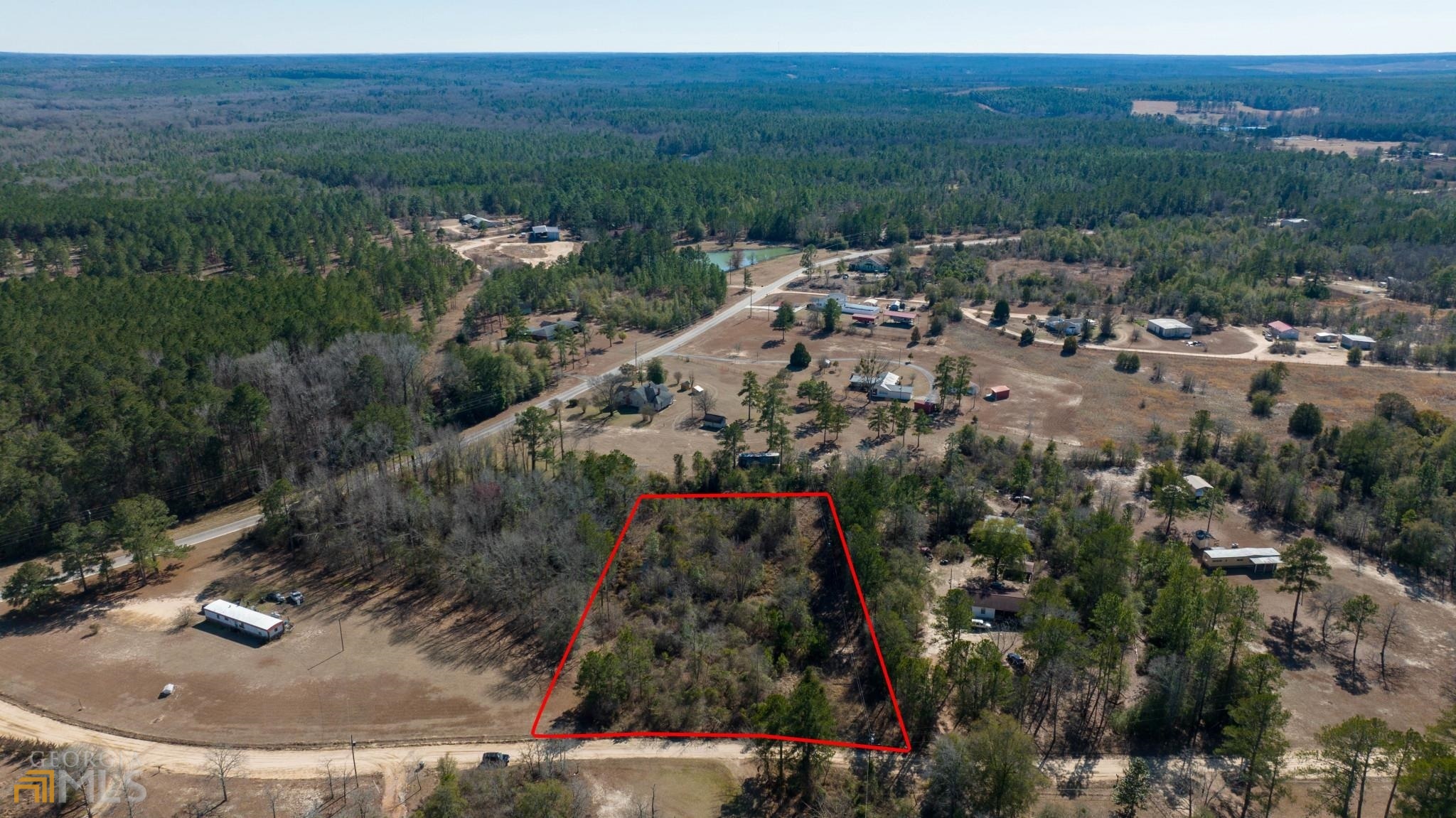 0 St Mark Church Road Lizella, GA 31052 - Photo 1 of 1 a view of a house with a yard and street