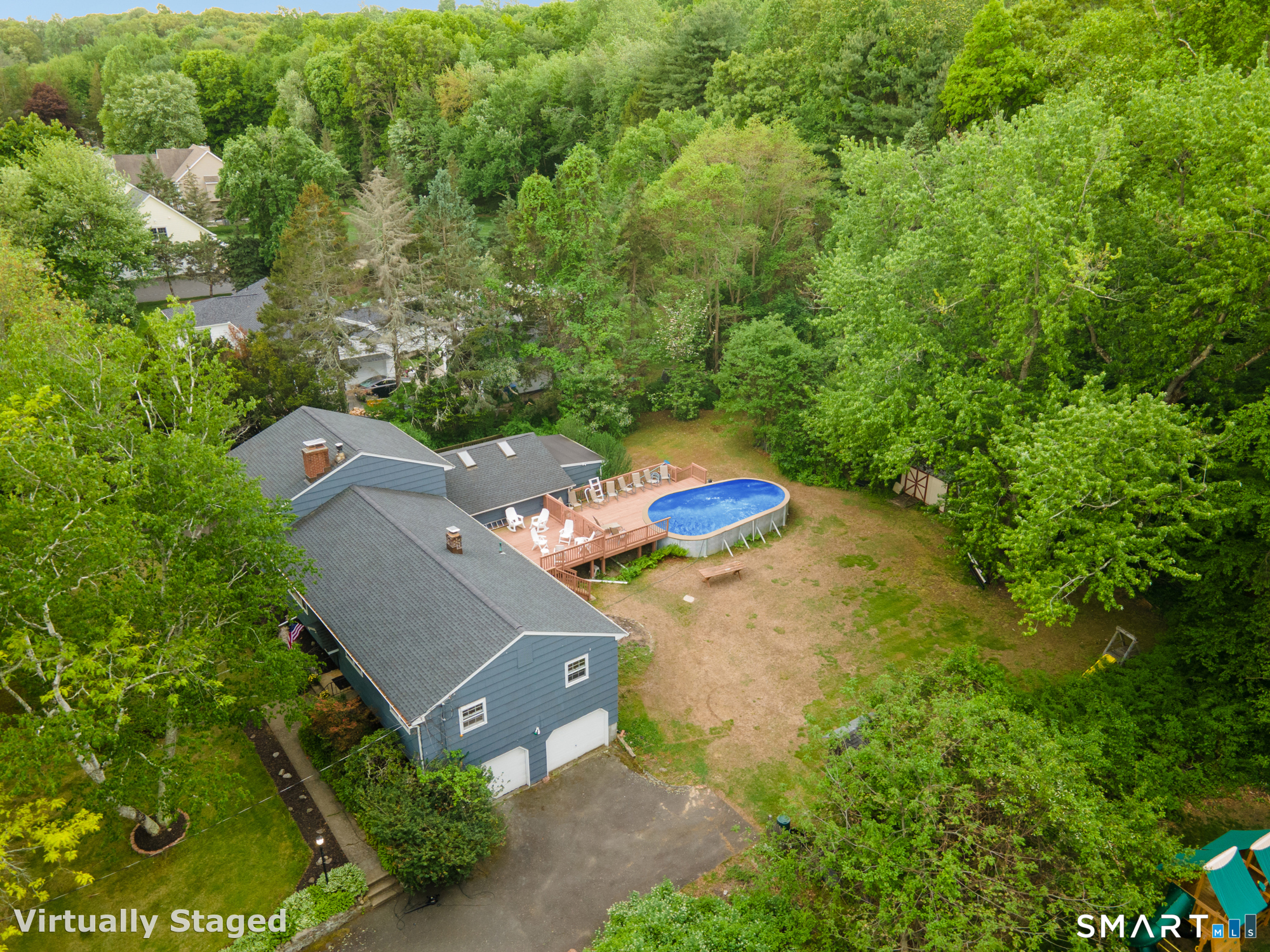91 Booth Hill Road Shelton, CT 06484 - Photo 38 of 39 Pool is virtually opened (pool is still closed)