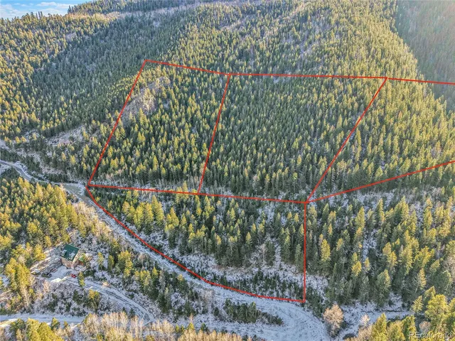 a city view with a garden