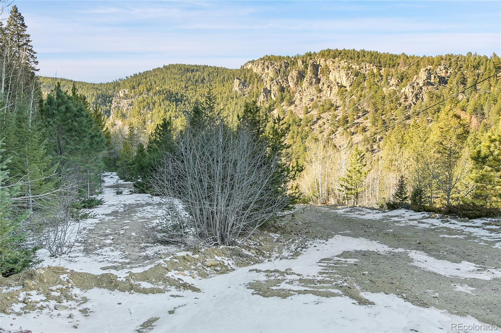 Clear Creek Rd Road Evergreen, CO 80439 - Photo 5 of 33 a view of a large yard