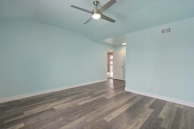 wooden floor in an empty room