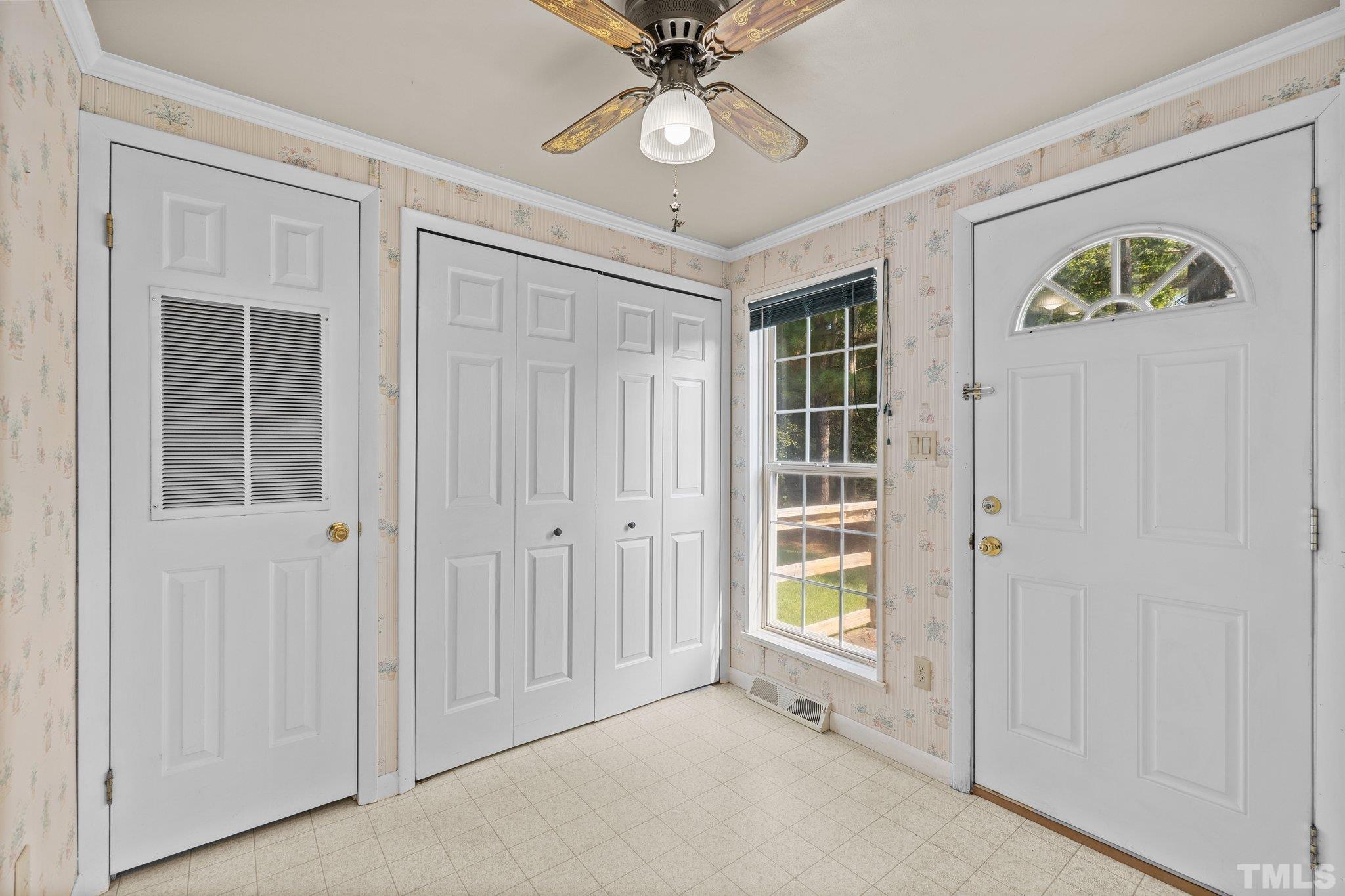 4505 Guess Road Rougemont, NC 27572 - Photo 16 of 33 an empty room with windows and closet
