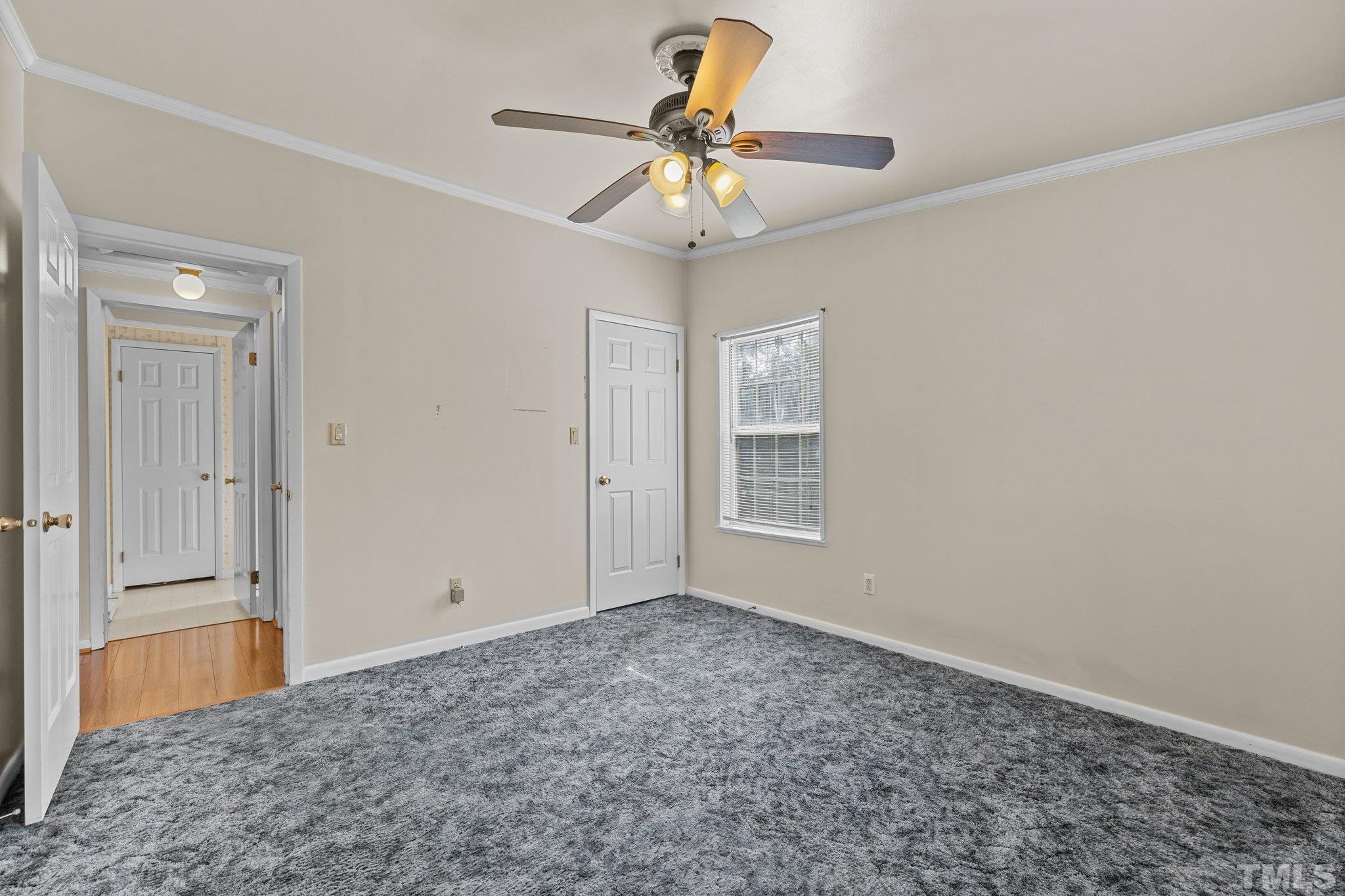 4505 Guess Road Rougemont, NC 27572 - Photo 21 of 33 a view of an empty room with a window
