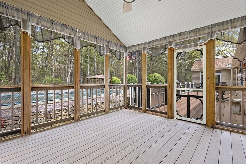 56 Leland Road Norfolk, MA 02056 - Photo 6 of 28 a view of a balcony with wooden floor