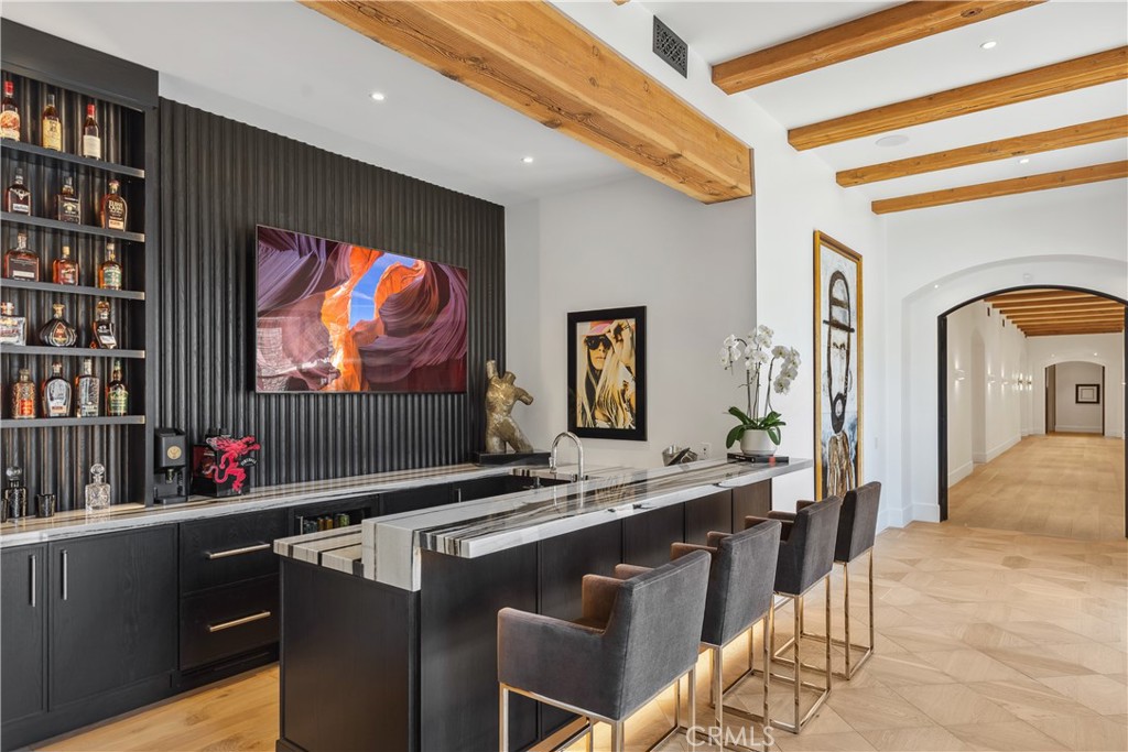 15931 Via De Santa Fe Rancho Santa Fe, CA 92067 - Photo 30 of 50 a room with furniture projector and screen