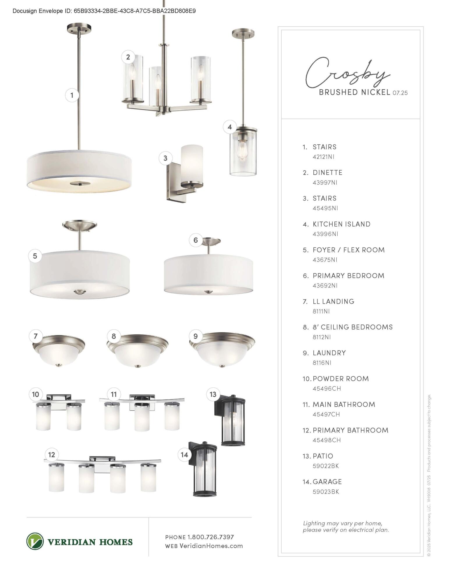 802 5 Mile Road Caledonia, WI 53402 - Photo 27 of 27 Lighting Selections