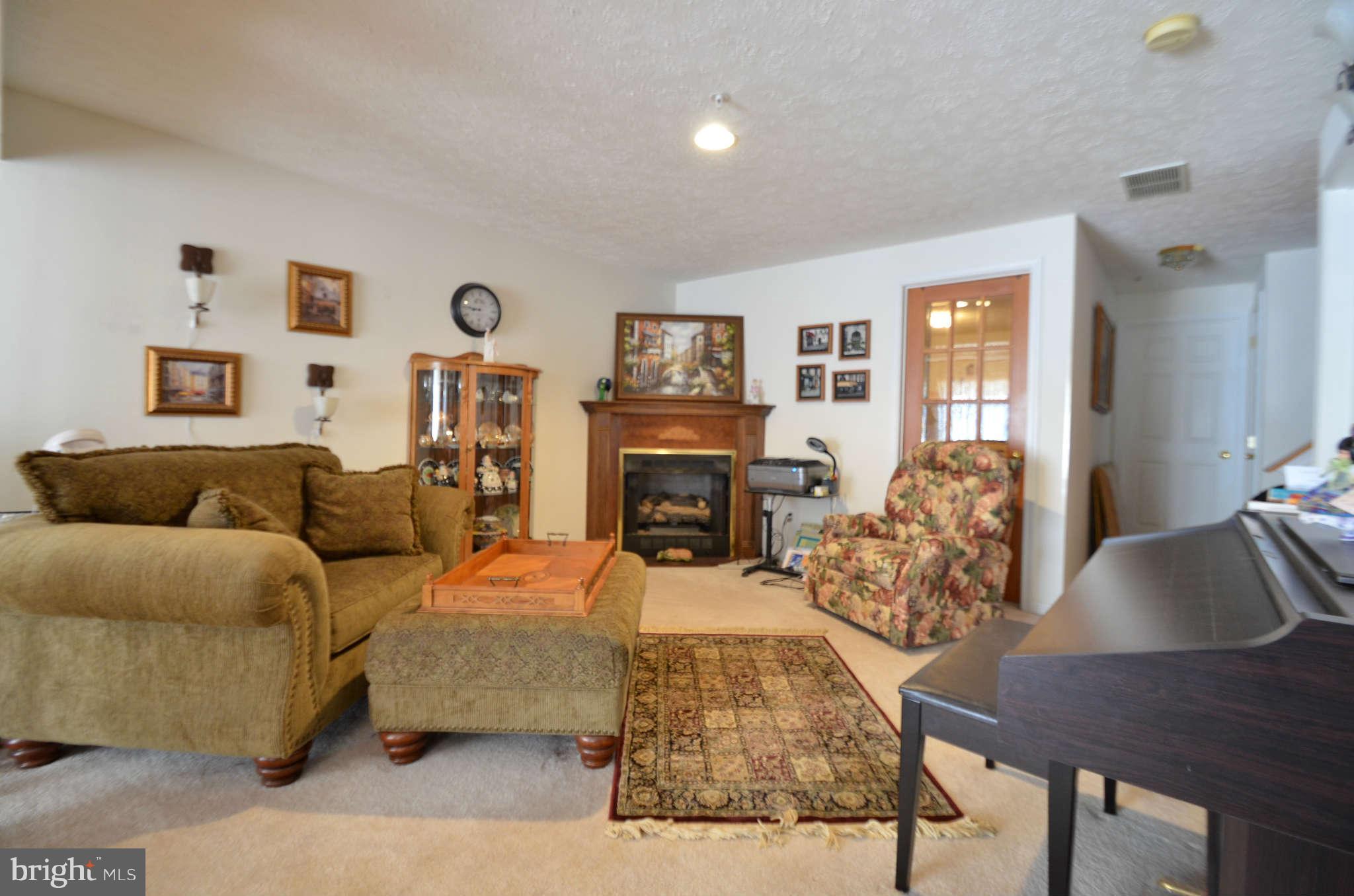 149 Carolstowne Road Reisterstown, MD 21136 - Photo 15 of 21 Lower Level Family Room w/ fp