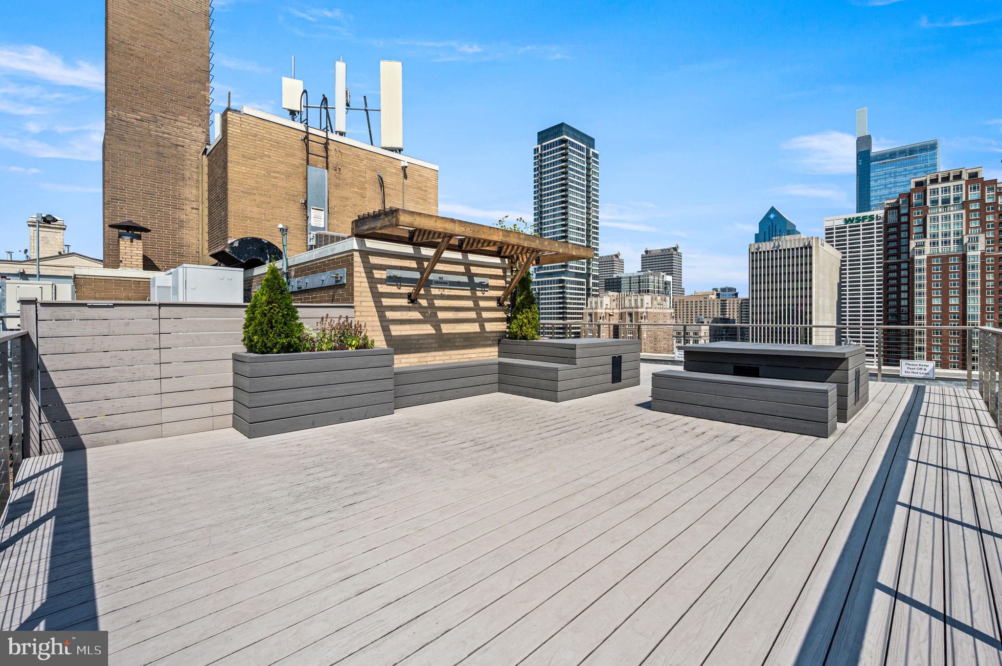 1806-18 Rittenhouse Square, Unit 190607 Philadelphia, PA 19103 - Photo 24 of 34 a view of city with roof deck